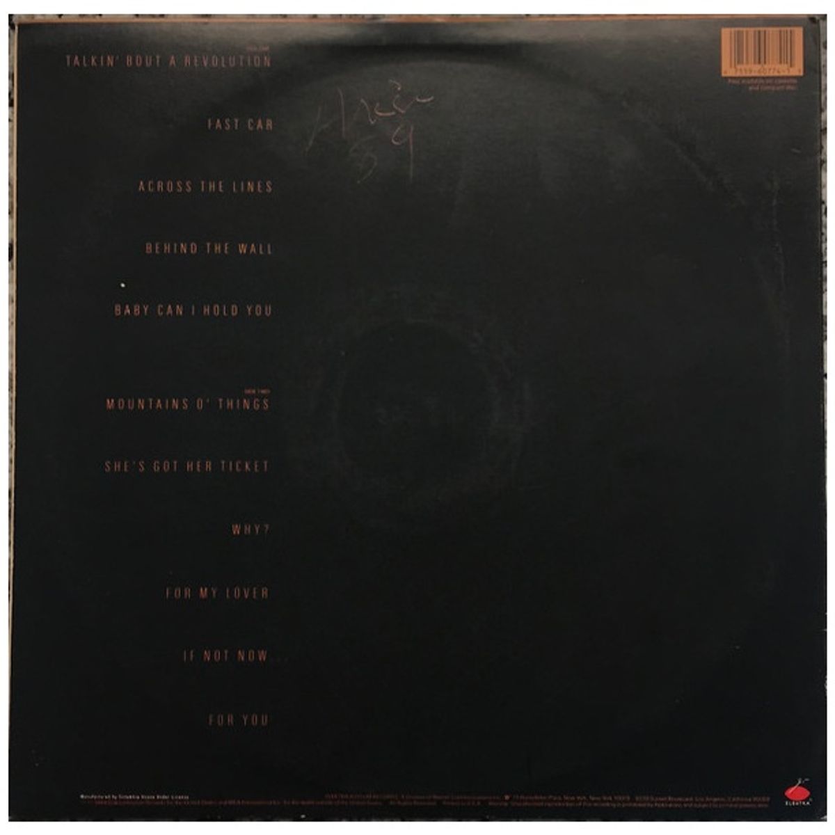 GENERICO - TRACY CHAPMAN - TRACY CHAPMAN / VINILO