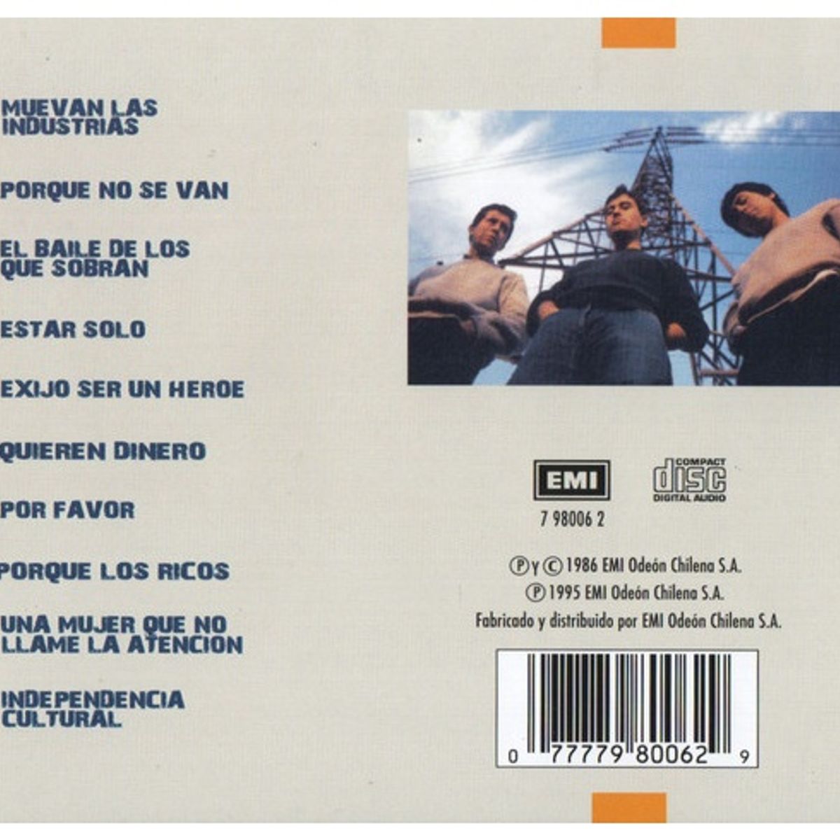 GENERICO - LOS PRISIONEROS - PATEANDO PIEDRAS / CD