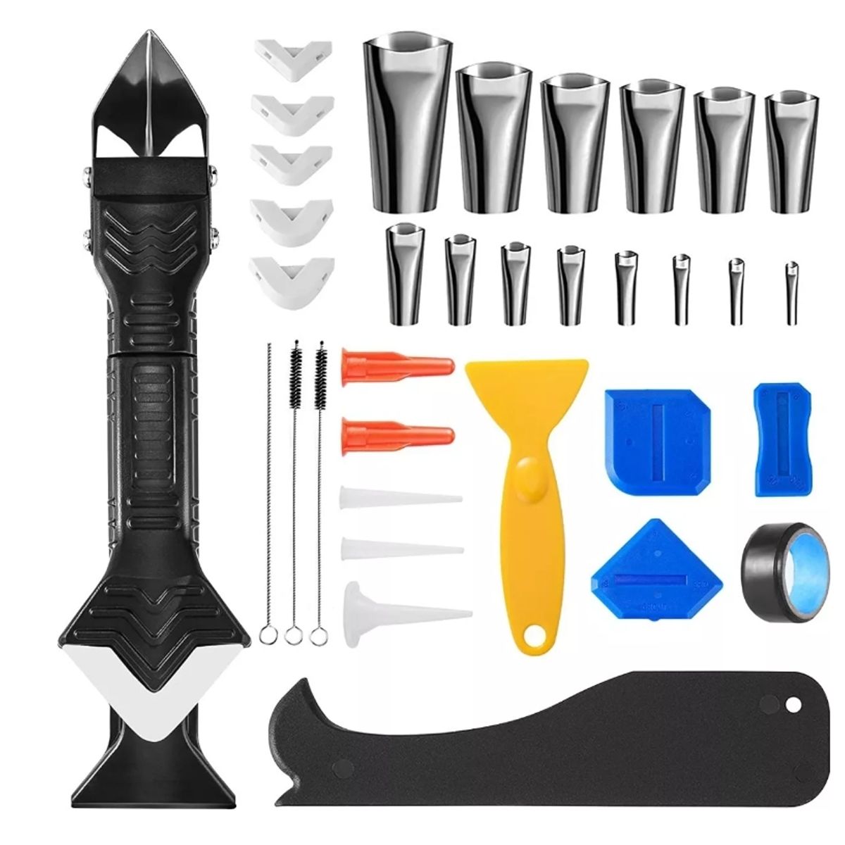 KINDA NICE - Rascadores Para Boquillas De Calafateo Set 35 Pcs 3 En 1