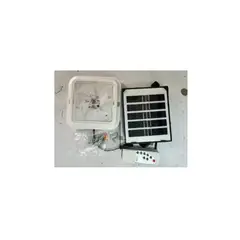 GENERICO - Lámpara Solar Led Cuadrada Con Panel Separado Ip65 100w