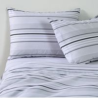 Sabanas 2 Plazas 144 Hilos Zircon Gris