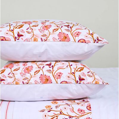 Imagen 2 del producto Sabanas 2 Plazas 144 Hilos Tropico Coral