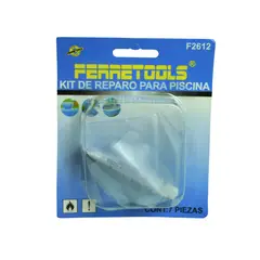 GENERICO - Parche Para Piscina o Inflables Kit De Reparacion 7 Piezas