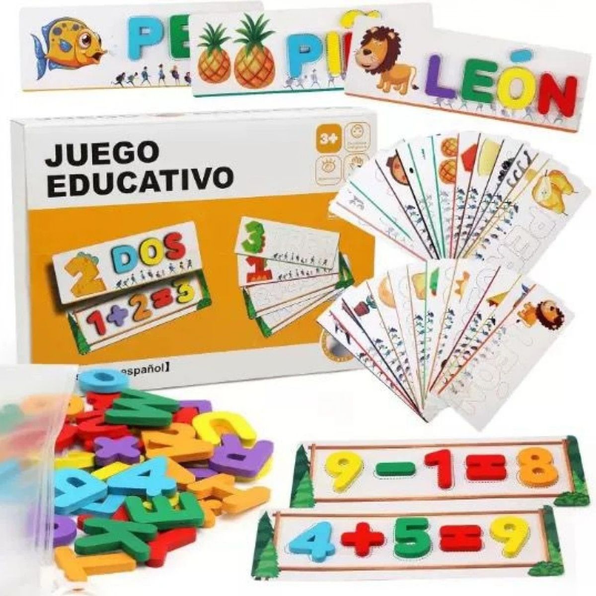 GENERICO - JUEGO EDUCATIVO APRENDIZAJE PARA NIÑOS