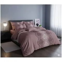 GENERICO - CUBRECAMA QUILT DE VERANO DELGADO DISEÑO CLASICO ESTAMPADO 1.5 PLAZA