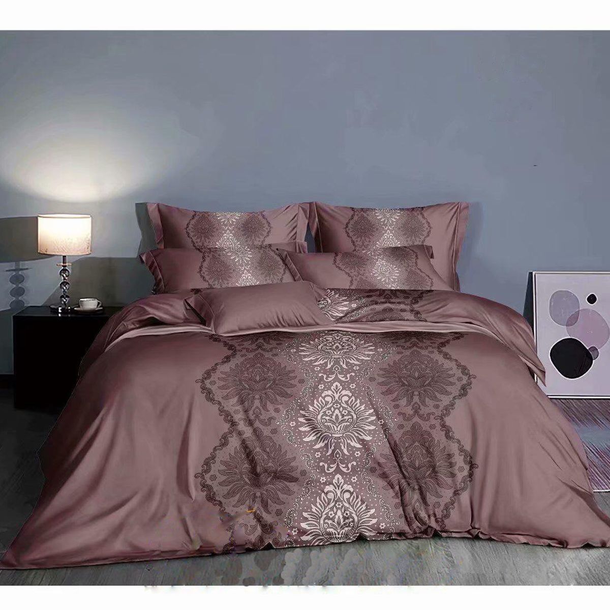 GENERICO - CUBRECAMA QUILT DE VERANO DELGADO DISEÑO CLASICO ESTAMPADO 1.5 PLAZA