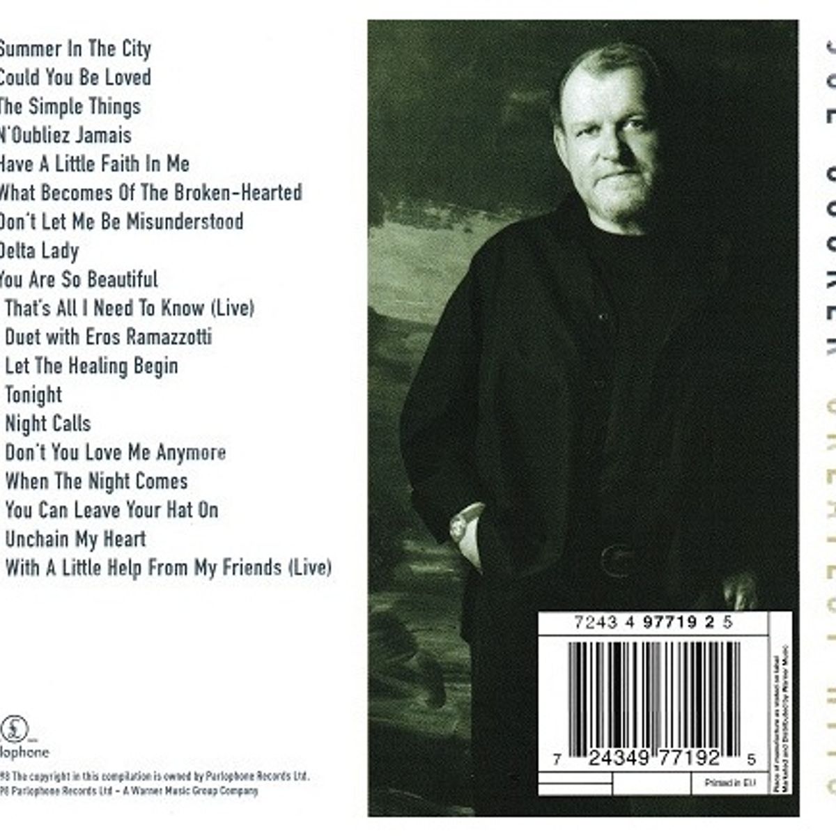 GENERICO - JOE COCKER - GREATEST HITS / CD