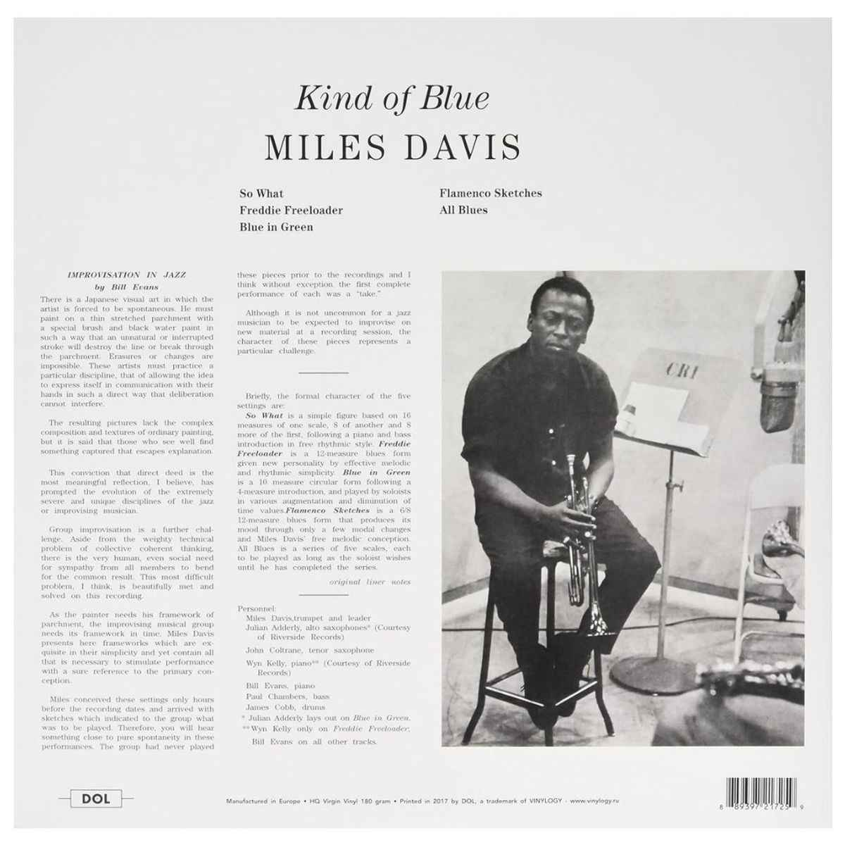 GENERICO - MILES DAVIS - KIND OF BLUE (DELUXE GATEFOLD) / VINILO