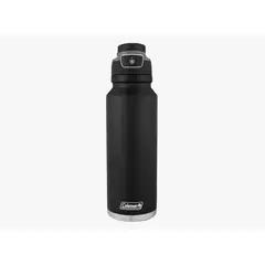 COLEMAN - Termo Botella 40 Oz 1.2 Lts Acero Inoxidable Negro