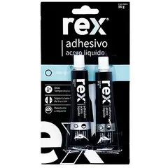 REX - Adhesivo Acero Liquido -