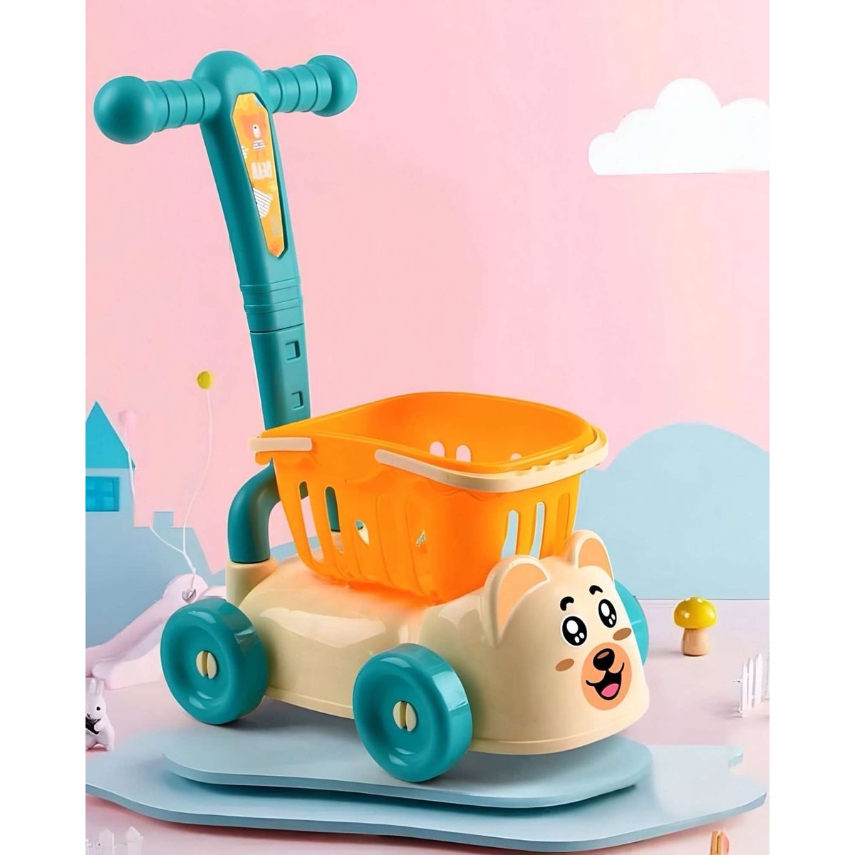 GENERICO - CARRO ANDADOR CORREPASILLO DE DOCTOR BEAR CART 39X12CM