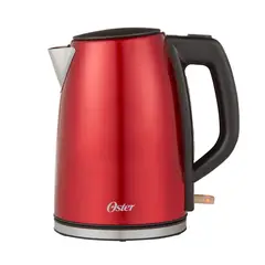 OSTER - Hervidor Eléctrico Oster® Acero Inoxidable 1.7 Lt Bvstkt673c Color Rojo