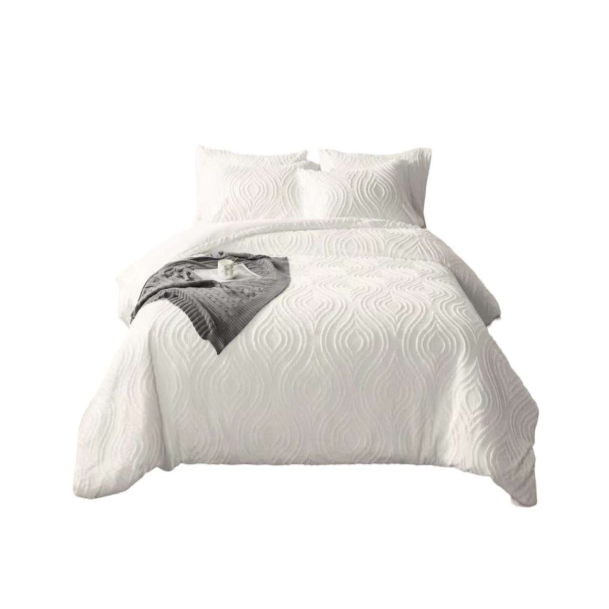 GENERICO - CUBRECAMA QUILT VERANO DELGADO NO ACOLCHADO 2 PLAZAS