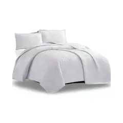 GENERICO - CUBRECAMA QUILT TUFTING DE LUJO SUAVE KING