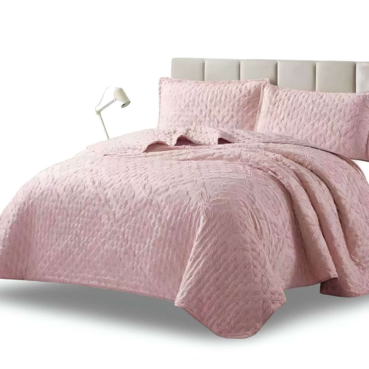 GENERICO - CUBRECAMA QUILT TUFTING DE LUJO SUAVE 2 PLAZAS