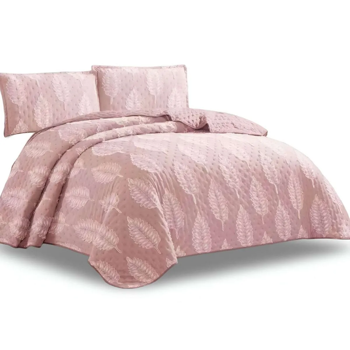 GENERICO - CUBRECAMA QUILT TUFTING DE LUJO SUAVE KING_.