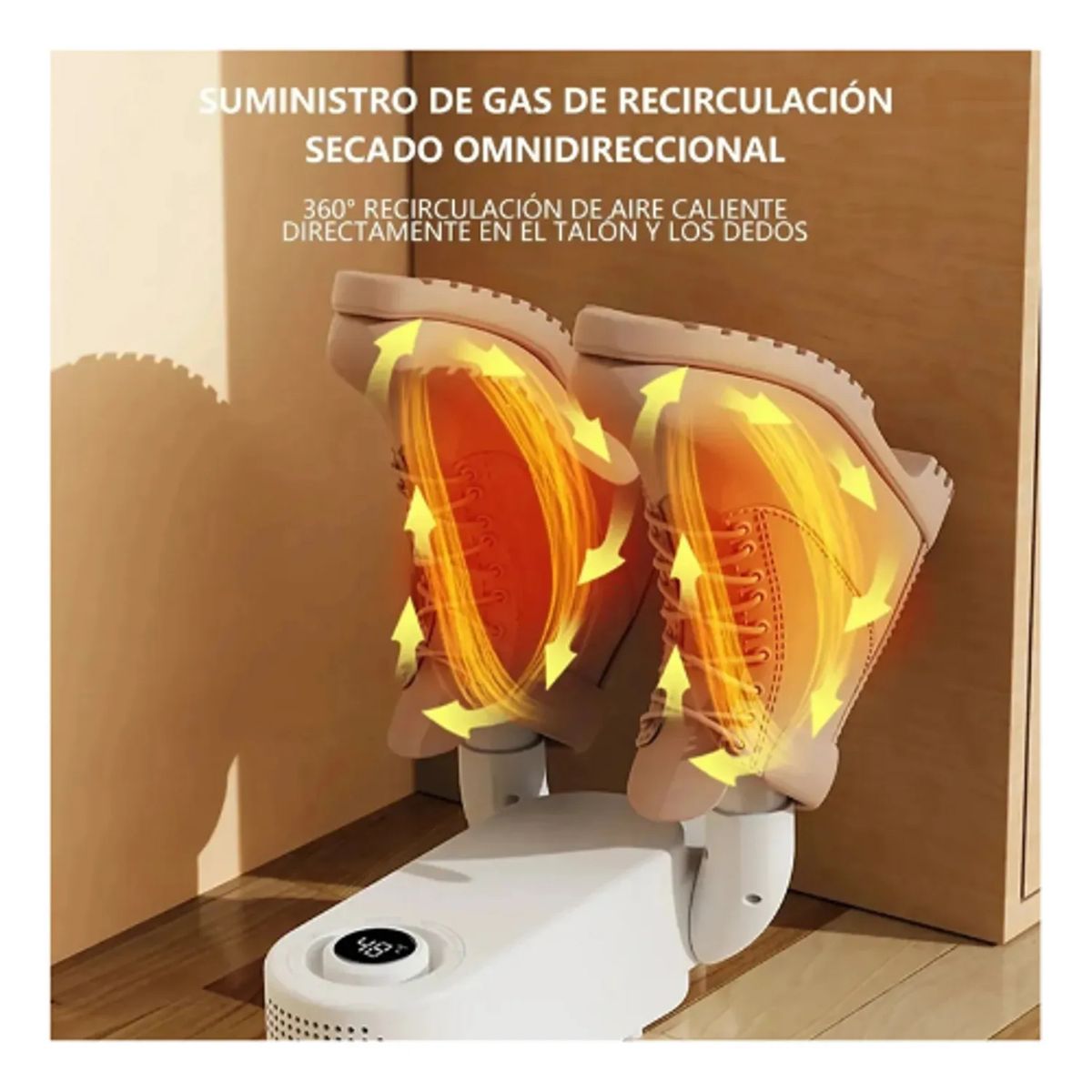 MOVI - SECADOR ZAPATOS ELECTRICO SECA HIGIENIZA Y DESHUMEDESE