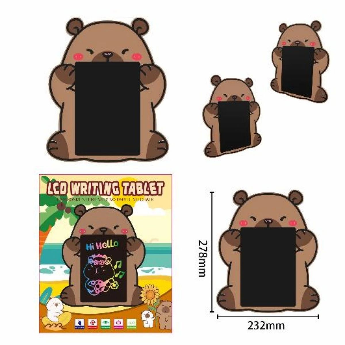 GENERICO - PIZARRA MAGICA CAPIBARA