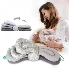 GENERICO - ALMOHADA PARA AMAMANTAR MULTIUSO VERDE