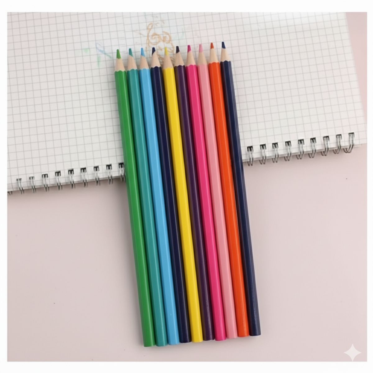 GENERICO - SET 12 LÁPIZ DE COLORES CAPIBARA