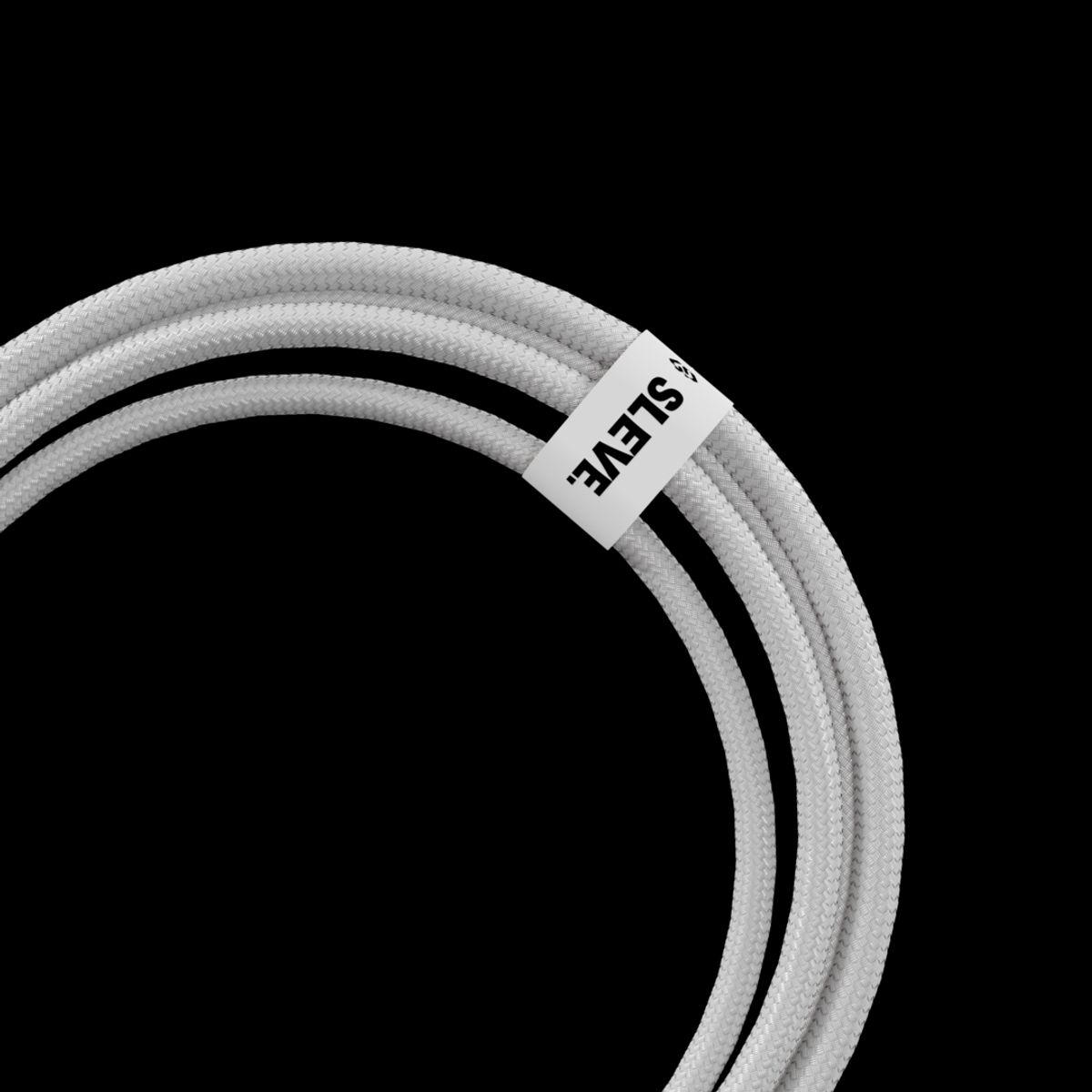 SLEVE - Cable Cargador Sleve Line X Usb A Triple Usb White
