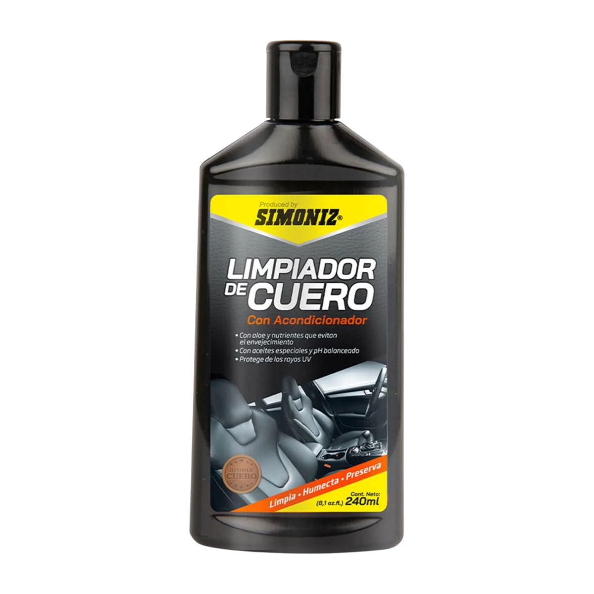 GENERICO - Limpiador de Cuero para Tapicería Simoniz 240 ml
