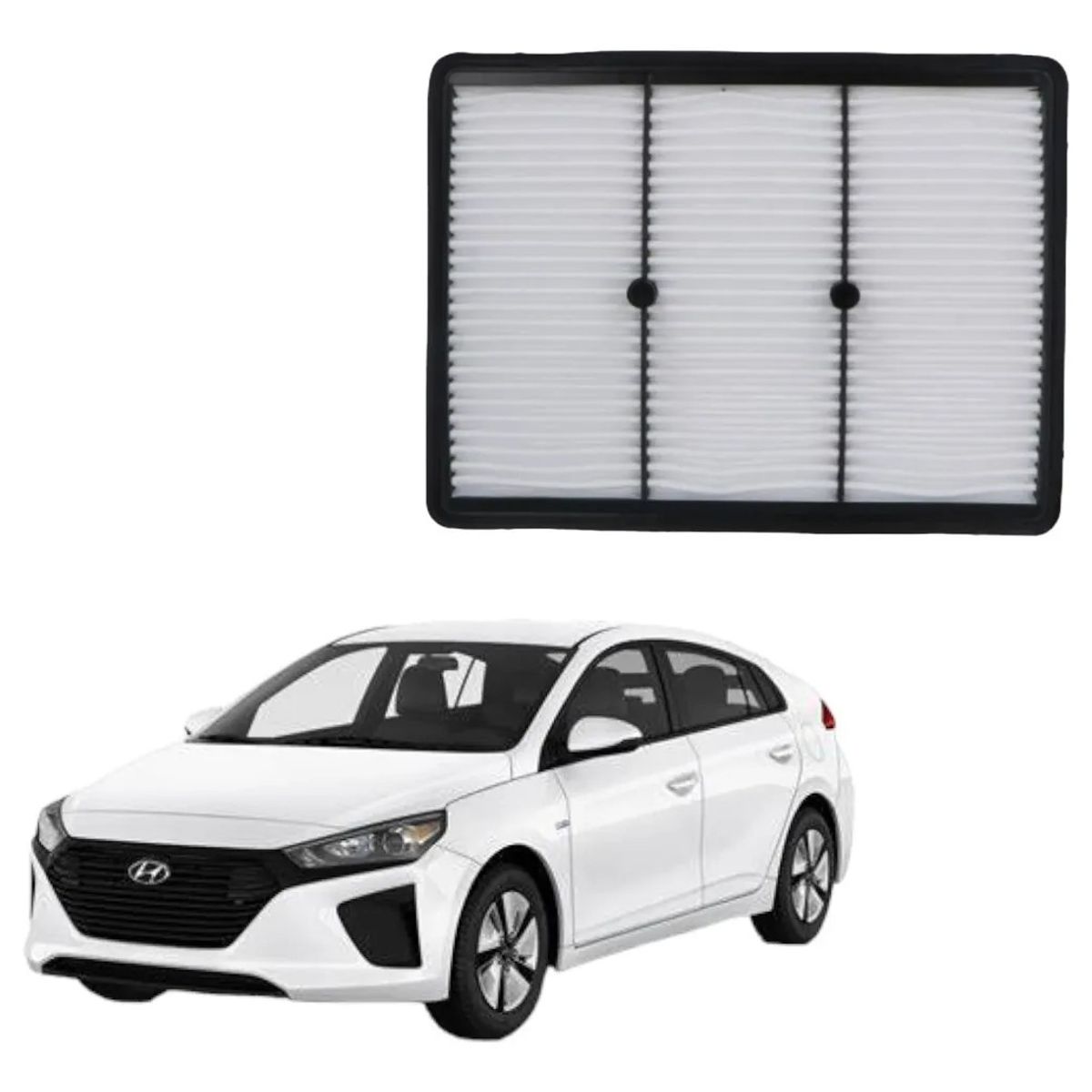 GENERICO - Filtro Aire Para Hyundai Ioniq 1.6 Gasolina 2017-2023