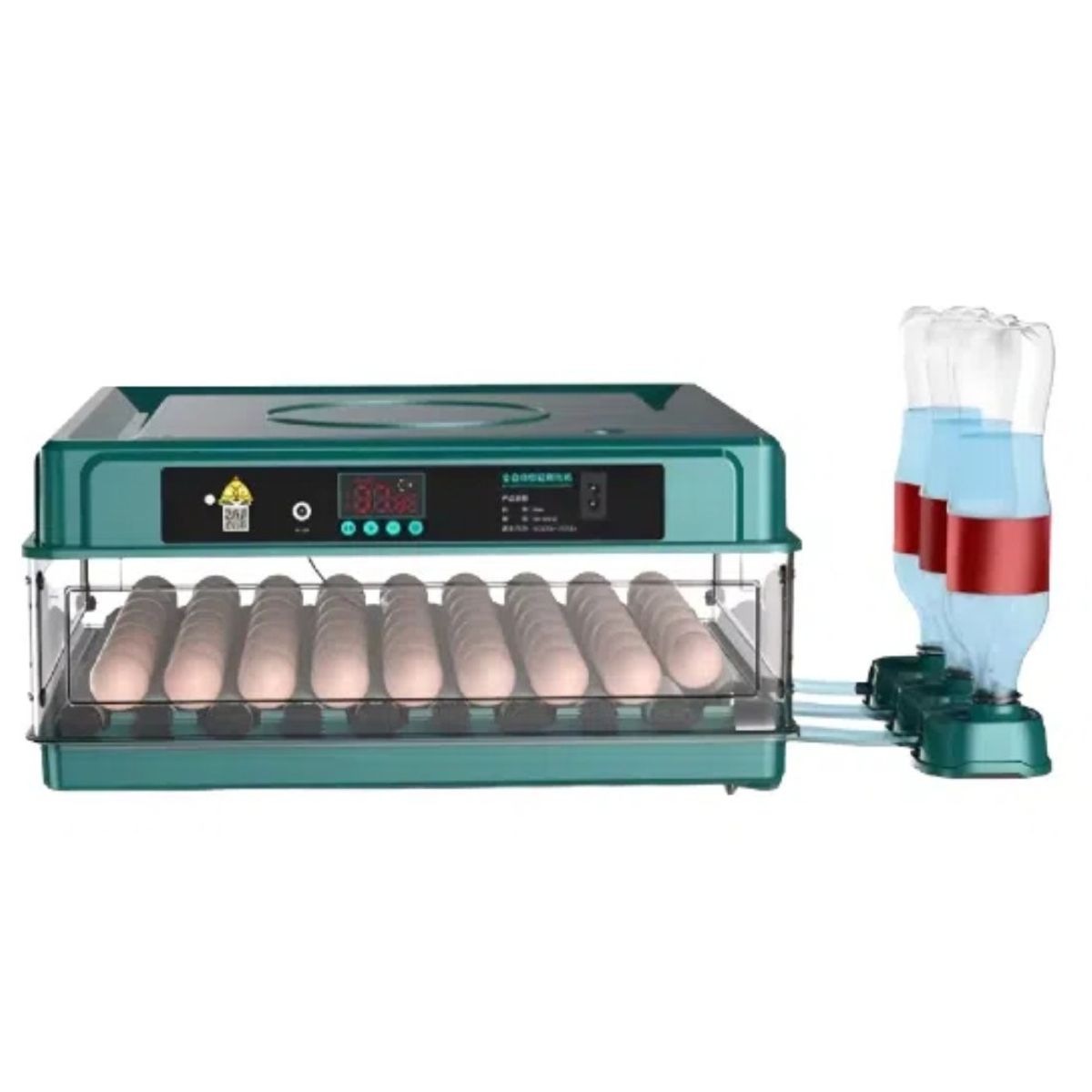 ADLIU - Incubadora Automática Para 48 Huevos 80w Con Pantalla Led