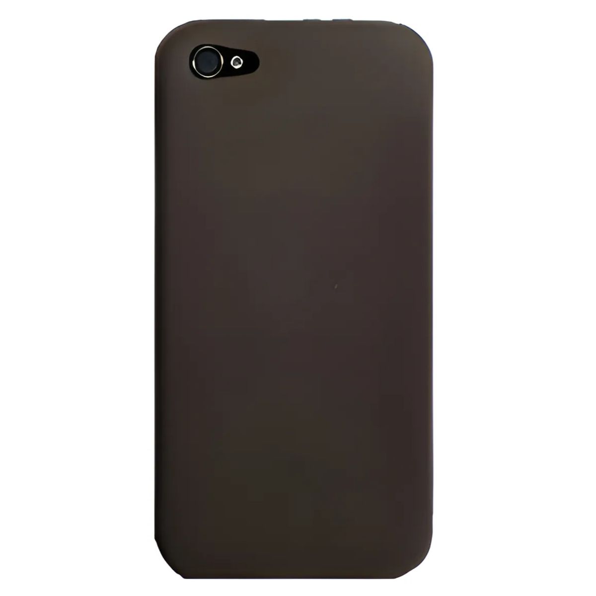GENERICO - Funda Carcaza Silicona Para Iphone 5 Negro