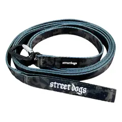 STREET DOGS - Correa De Paseo Perros Mosquetón Automático 5m - Negro