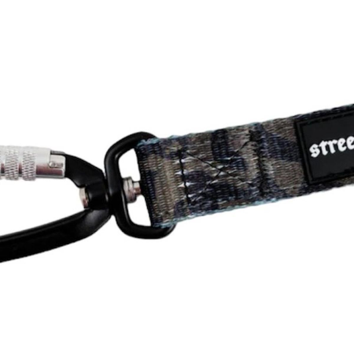STREET DOGS - Correa De Paseo Perros Mosquetón Automático Street Dogs 5m - Negro