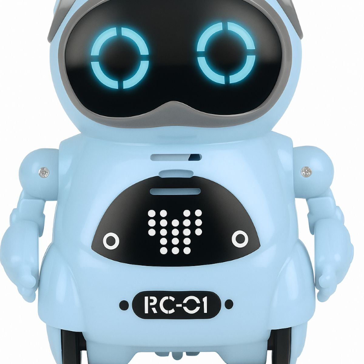 GENERICO - Robot Interactivo Rc-01 Pocket Robots Con Voz Y Luces AZ