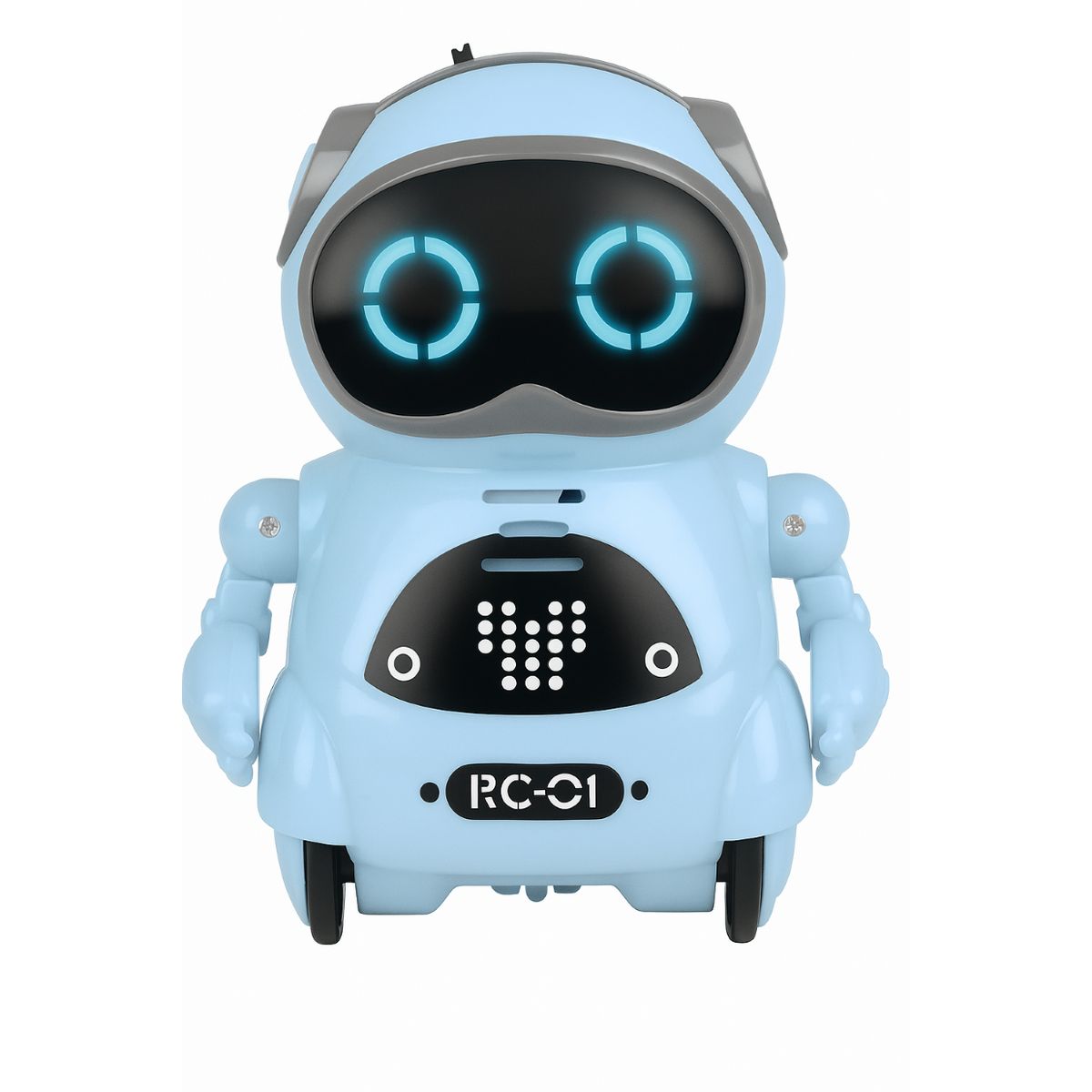 GENERICO - Robot Interactivo Rc-01 Pocket Robots Con Voz Y Luces AZ