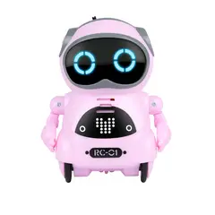 GENERICO - Robot Interactivo Rc-01 Pocket Robots Con Voz Y Luces R
