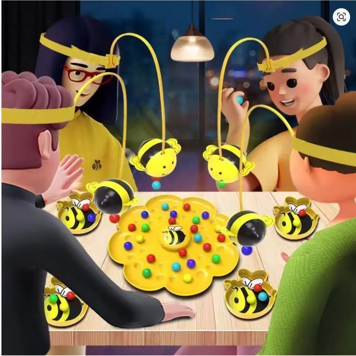 JUGUETERIA - Juego Magnético de Recolección Abeja y Caramelo