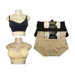 FASHIONS - Pack 2 sostenes lactancia 2 calzones
