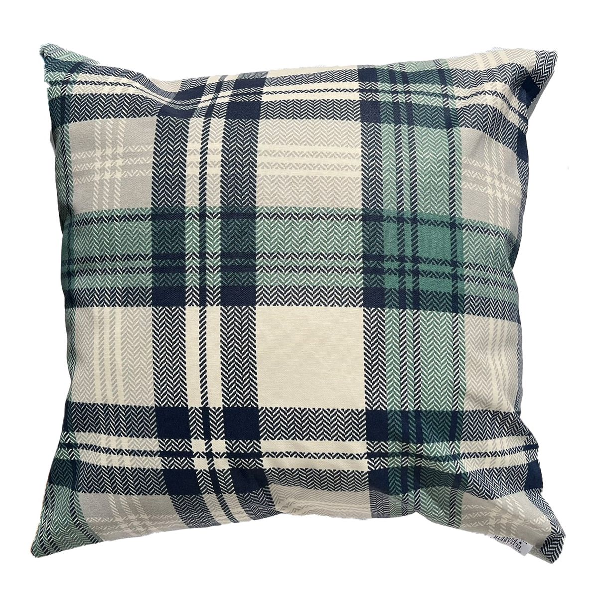 ELIZABETH PEPER - Funda Cojin Decorativo Diseño Escoces Verde 50x50