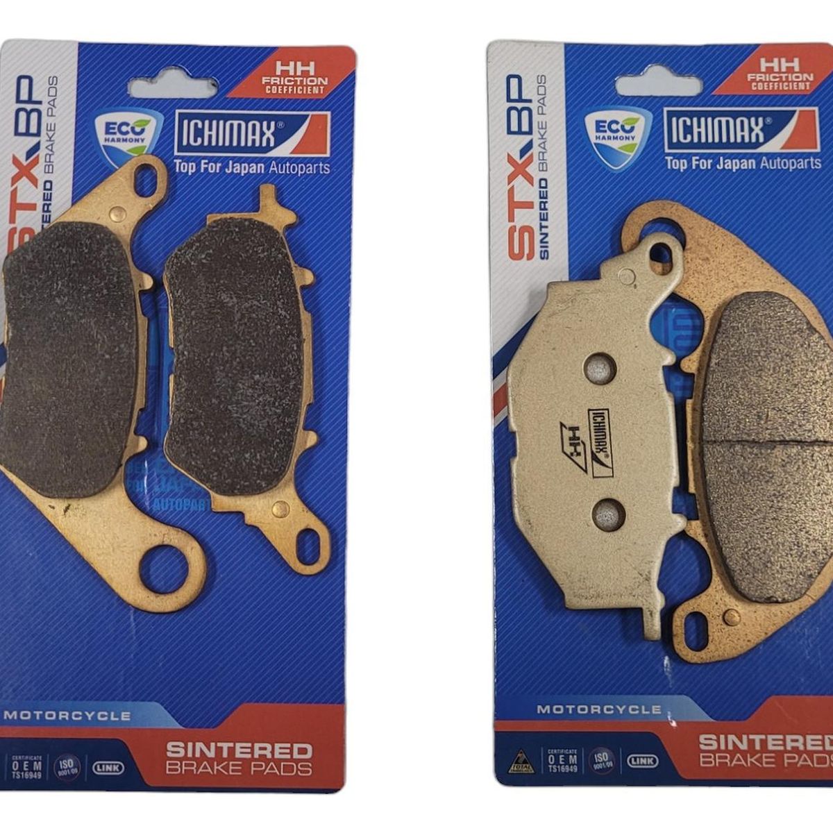 GENERICO - Pastillas De Freno Delanteras + Traseras Honda New Xre 300