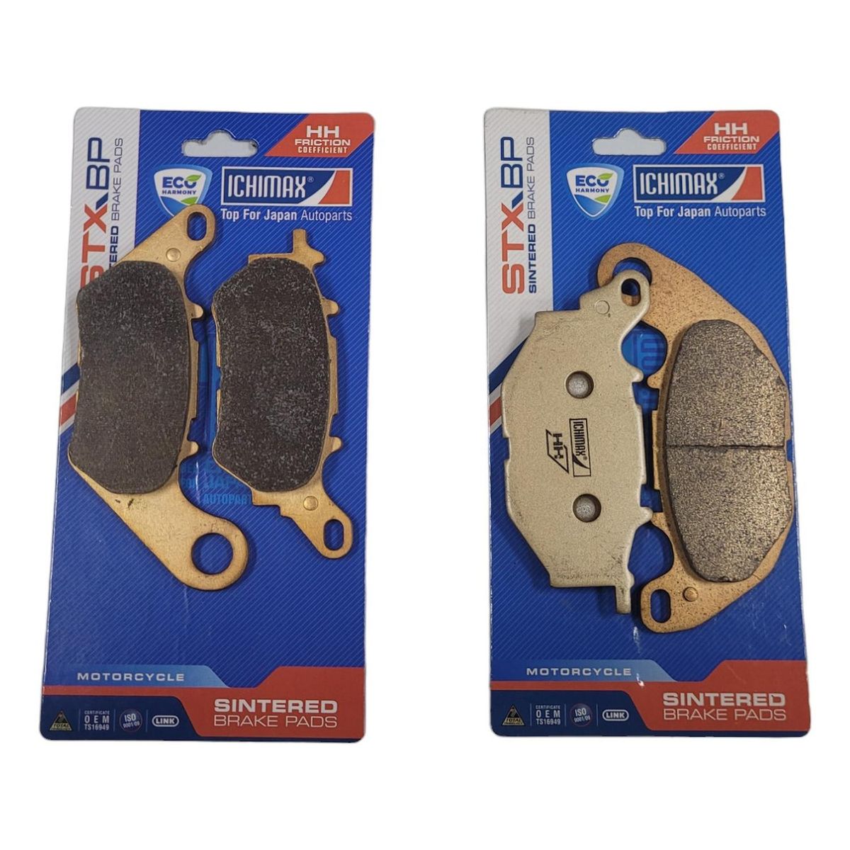 GENERICO - Pastillas De Freno Delanteras + Traseras Honda New Xre 300