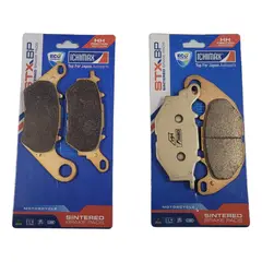 GENERICO - Pastillas De Freno Delanteras + Traseras Honda New Xre 300