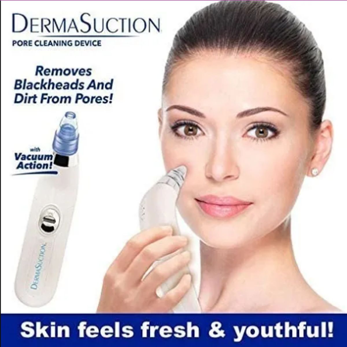 GENERICO - Limpiador Facial Electrico Extractor Espinillas Exfoliador
