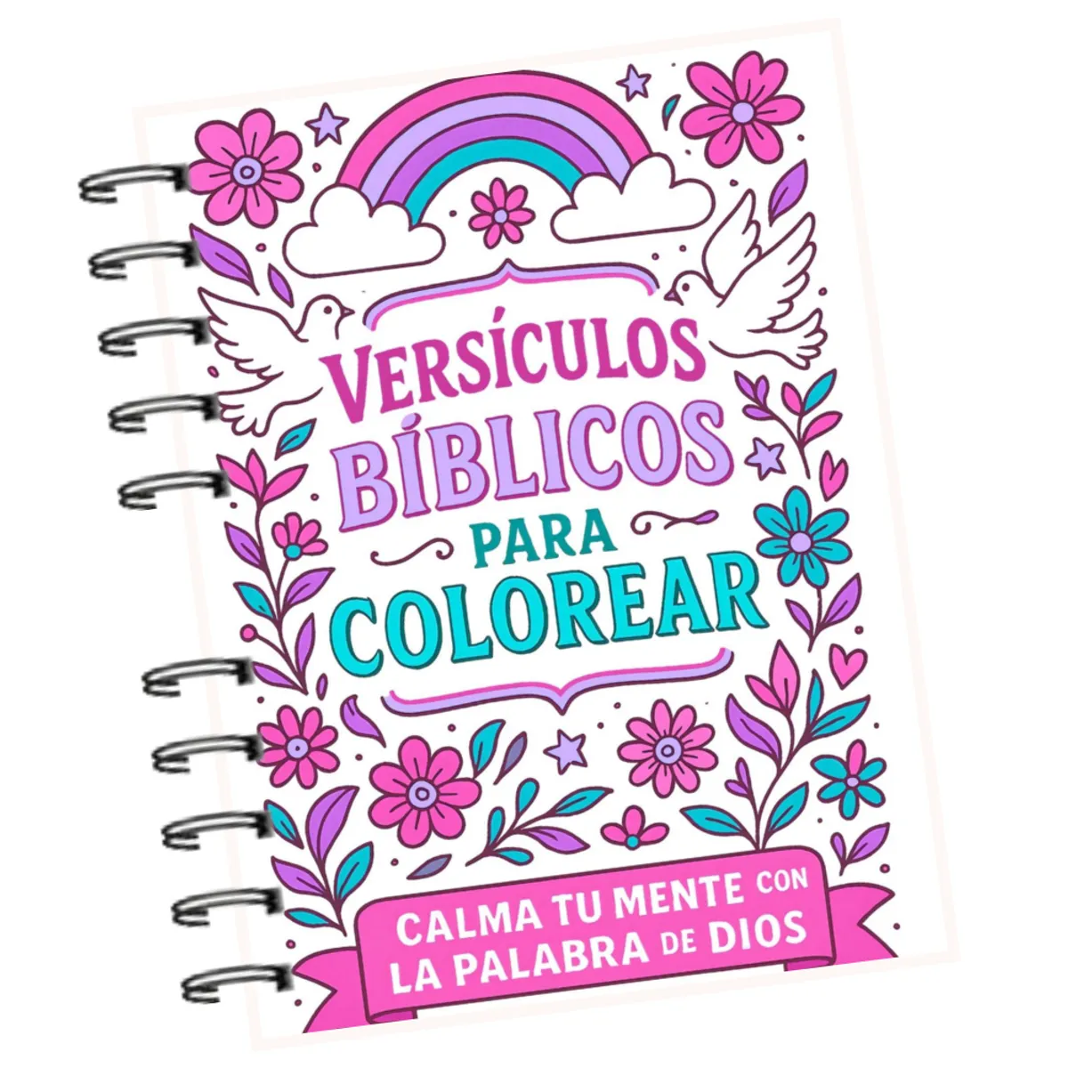 GENERICO - Libro Para Colorear Versículos Bíblicos