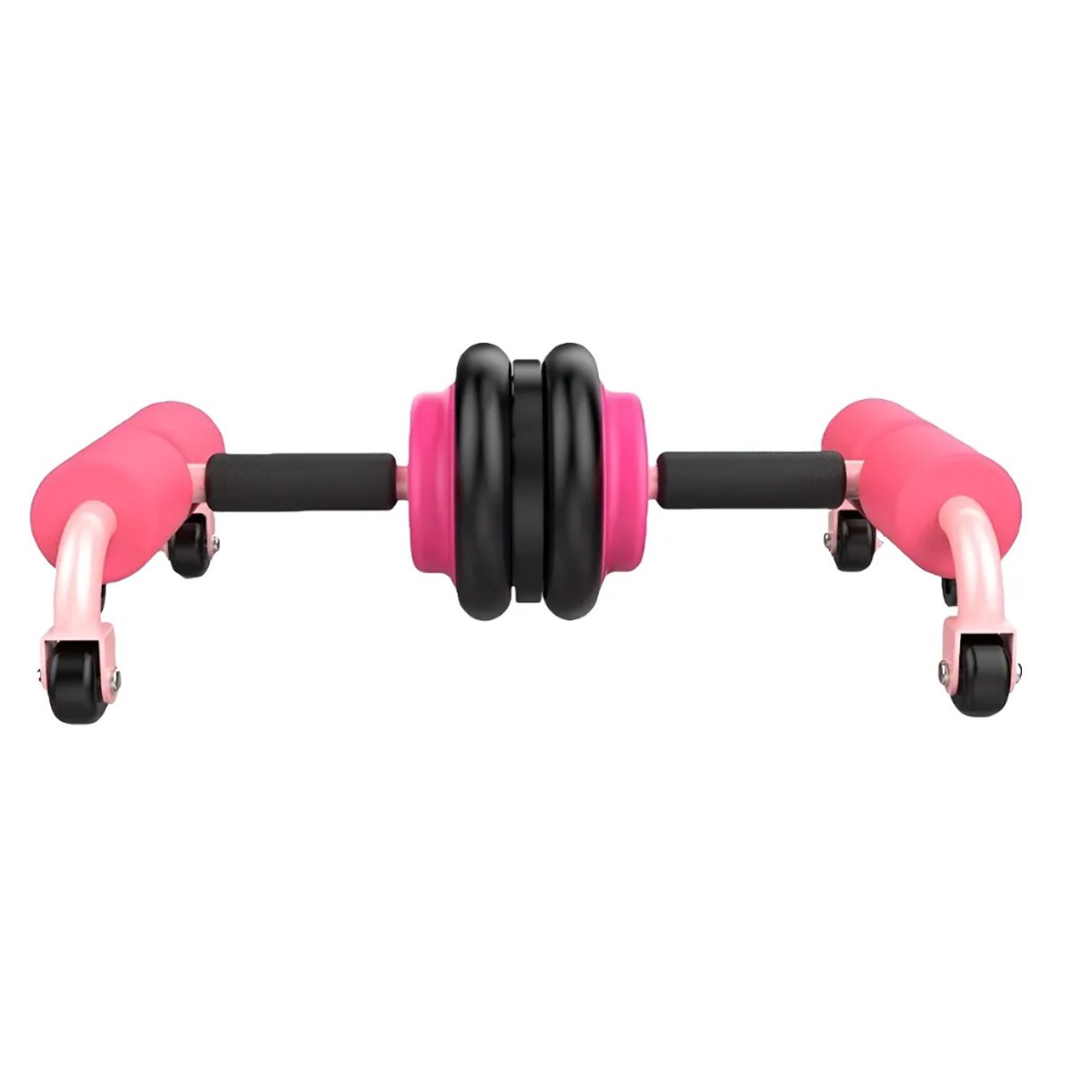 GENERICO - Rueda Abdominal Power Wheels Ab Wheel Color Rosa