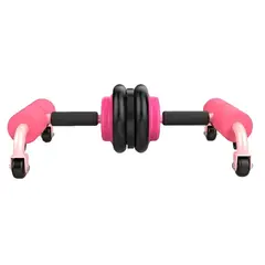GENERICO - Rueda Abdominal Power Wheels Ab Wheel Color Rosa