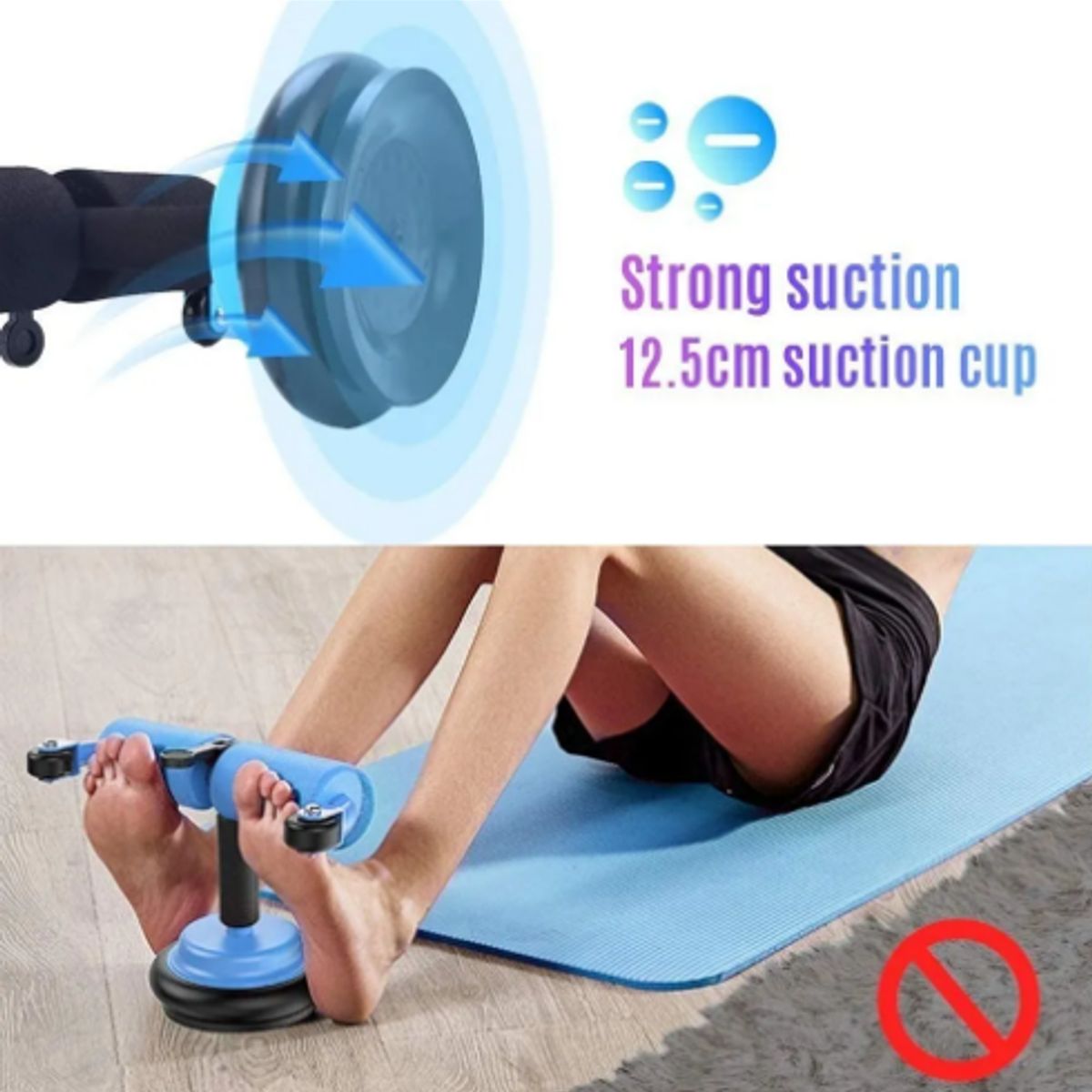 GENERICO - Rueda Abdominal Power Wheels Ab Wheel Color Rosa