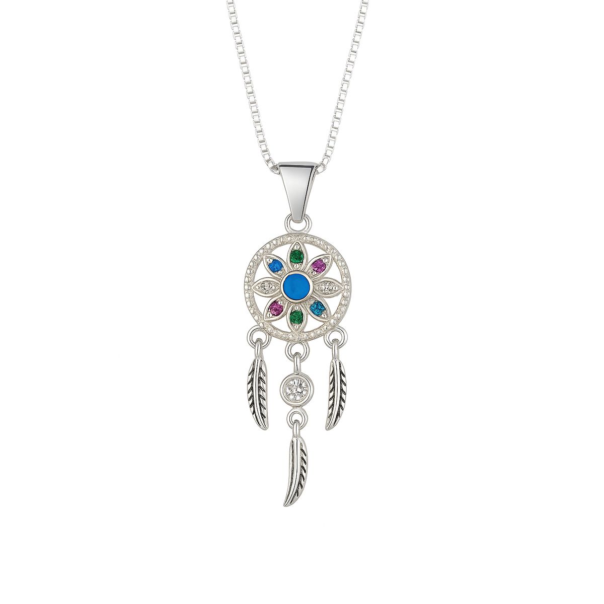 VOUSEZ - Collar plata 925 atrapasueños mujer joya
