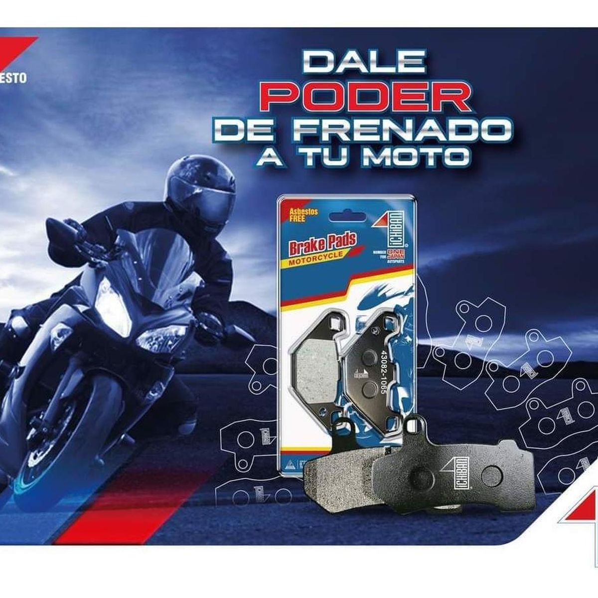 GENERICO - Pastillas Delanteras Yamaha Ybr 125 - Ybr 125z Sinterizadas
