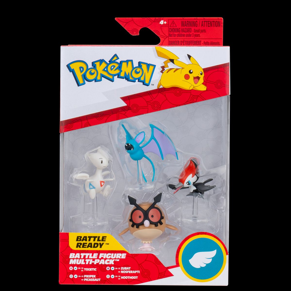 POKEMON - Pack De 4 Figuras 5 Cm De Batalla Pokémon