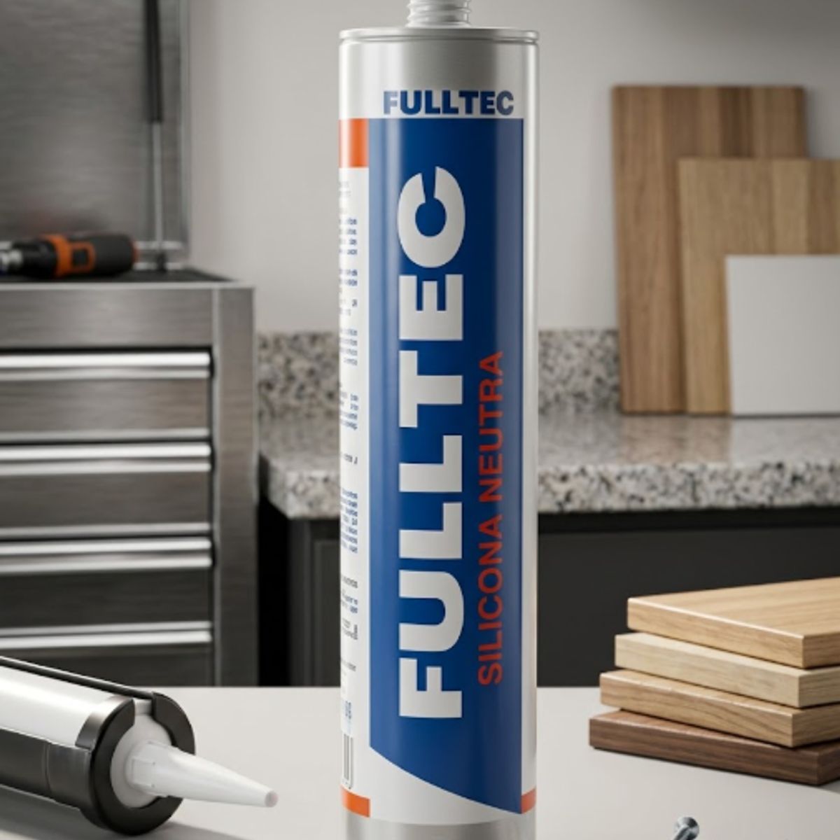 FULLTEC - Silicona Neutra Toffee 290 Ml. Fulltec