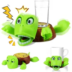 GENERICO - Posavasos divertido con forma de tortuga